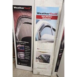 WeatherTech Side Window Deflectors Model 84740  Chevy Silverado GMC Sierra